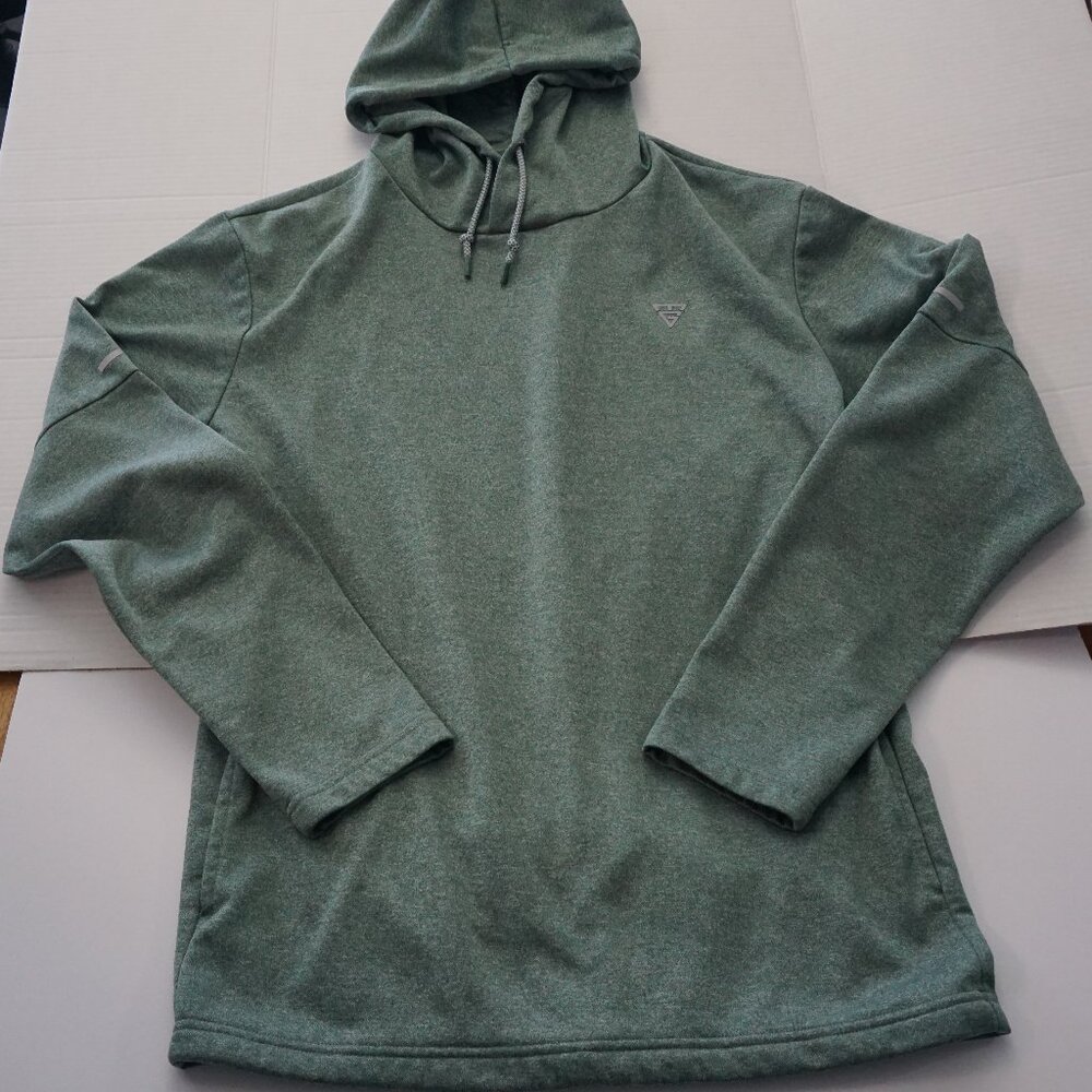 Maelreg Performance Hoodie Green Heather – Men’s XL – Athletic Pullover